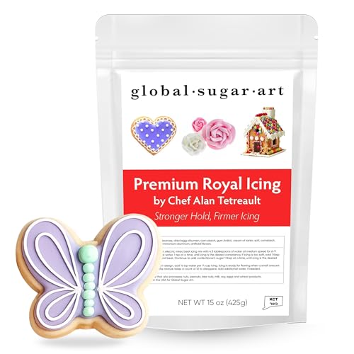 Global Sugar Art Premium Royal Icing Mix, Kosher Frosting for