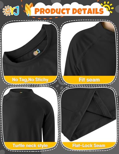Image of Boys Rash Guard Swim Shirt Long Sleeve Rashguard UPF+ 50 SPF Sun Water Surfing Shirts for Toddler Kids Youth Teen 2T-16Y