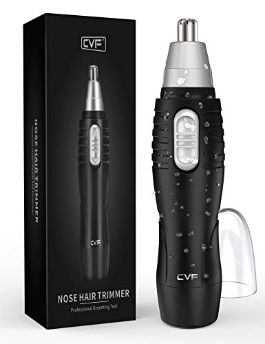 2021 Upgraded Professional Painless Ear and Nose Hair Trimmer Clippers for Men & Women, Electric Facial Eyebrow Ear Hair Remover, Dual Edge Blades for Easy Cleansing