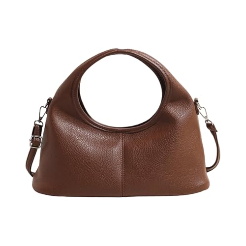 Sac à bandoulière en cuir synthétique aux finitions soignées