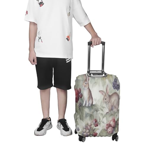 Housse de bagage lapin polyester protection voyage valise XL - 7
