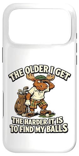 The Older I Get Harder Find My Balls �ʔ����S���t �X�}�z�P�[�X iPhone 17 Pro Max �p