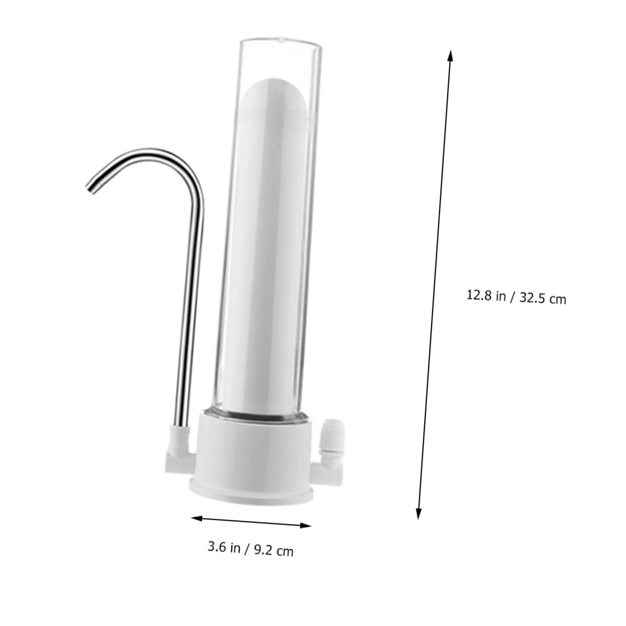 Homoyoyo 1 Set Purificateur D'eau à Robinet Comptoir Filtre Eau Potable à Filtration Physique Système de Purification Adaptable