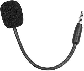 ZOANCC 3.5mm Microphone Compatible for Logitech G233/G433, Gaming Headphone Headsets Mic with Foam Cover Game Microphone