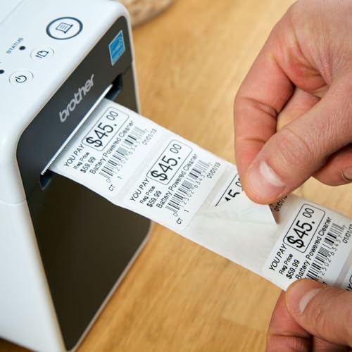 Image of Brother TD-2020A Standard-Resolution 2-Inch Direct Thermal Desktop Printer with USB