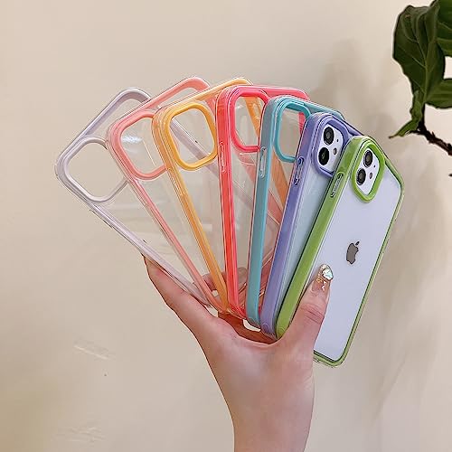 Coque silicone iPhone 12 rose protège objectif contre les rayures - 4