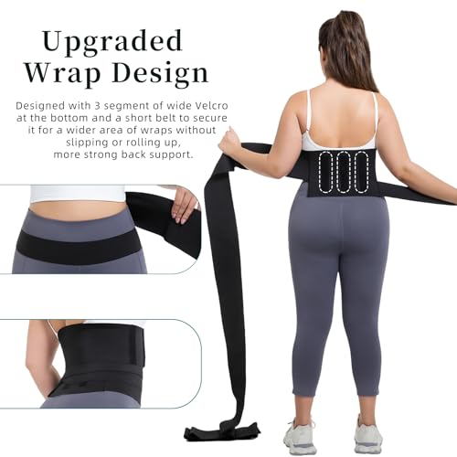 Waist Trainer for Women Plus Size 2025 Upgrade Adjust Stomach Bandage Band Long Torso Tummy Belly Body Shaper Waist Trimmer2