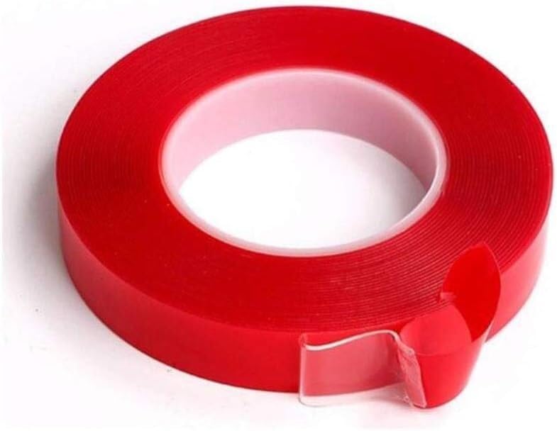 Cinta adhesiva de doble cara para uso intensivo, Cinta acrílica de doble cara multiusos en varios tamaños(50mm wide*20 m)
