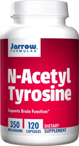 Jarrow Formulas - N-Acetyl Tyrosine 350 mg 120 caps (Pack of 2)