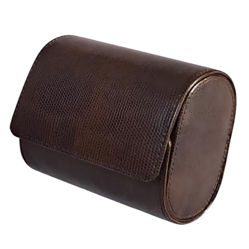 Image of THE CASE Luxury Watch Roll Case - Travel Watch Organizer-Watch Travel Case for 2 Watches | PU Leather Portable Gift Box for Watch Collectors