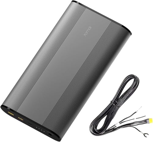 70mai Dash Cam Battery Pack BL96NNX Hardwire Charging via Fuse Box 96Wh LiFePO4 Backup Power Up to 30-Hour Parking Mode Low Voltage Protection 11.2-30V input XT30+Type-C Output 7-protection BMS