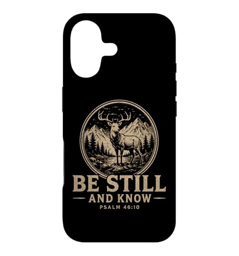 Be Still And Know Psalm 4610 �R�̐M�̎� �X�}�z�P�[�X iPhone 17 �p