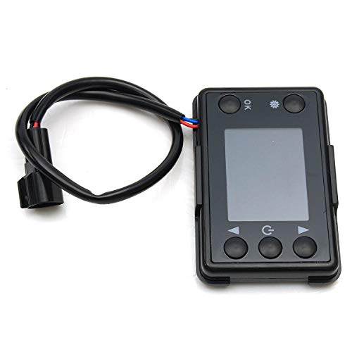 SUNWAN 12V Car Heater LCD Switch Controller with 4 Button Remote Control For Car Diesels Air Heater Parking Heater