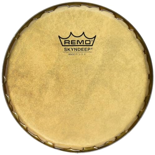 Remo R-Series Skyndeep Bongo Drumhead - Calfskin Graphic, 7.15'