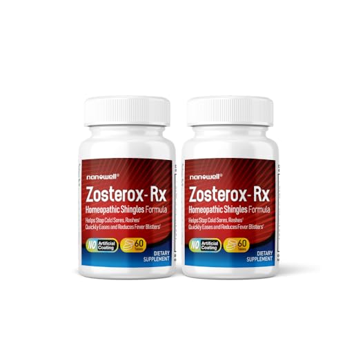 NANOWELL Zosterox-RX 60 Tablets X 2 Bottle - Helps Against