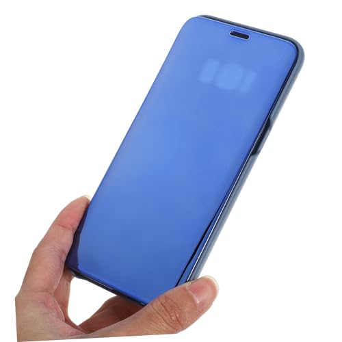 Coque de smartphone compatible UPKOCH avec stand de visionnage rigide bleu ciel
