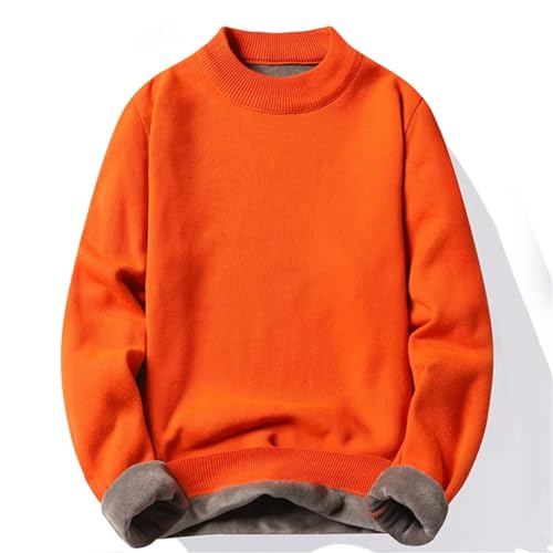 Men's Casual Slim Fit Turtleneck Knitted Sweater with High Collar Pullover and Double Collar for Cool Seasons Tops4