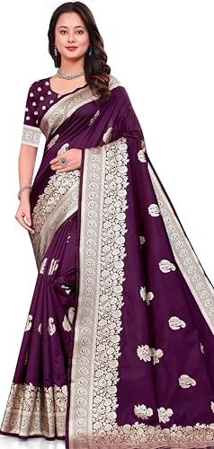 Sari Kanjivaram pure soie vêtement traditionnel mariage et fête