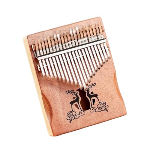 ポータブル 21鍵 木製 カリンバ フィンガーピアノ 大人初心者向け ケース付き プロのカリンバ
