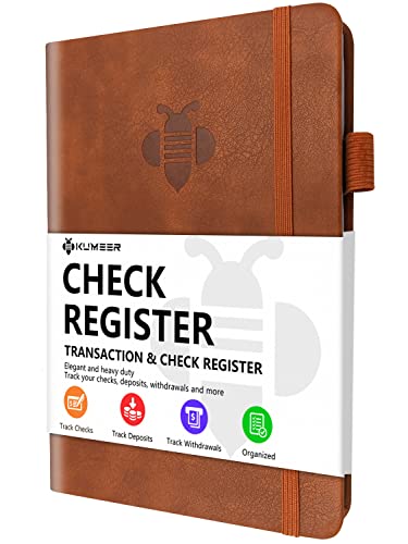 Carnet de chèques personnel marron pour ancrer vos projets en toute confiance