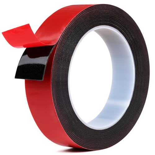 UPwoktem Doppelseitiges Klebeband Extra Stark, 5 m x 25 mm...