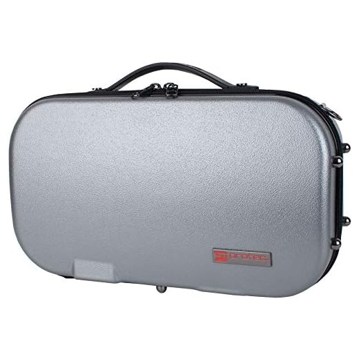 ProTec BM307SX Estuche para Clarinete con protección de ABS de tamaño Micro, Plateado