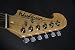 Washburn 6 String Solid-Body - Guitarra eléctrica, color negro brillante (S1B-A)