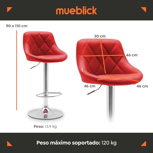 Recopilación y reviews de Bancos rojos para barra los preferidos por los clientes. 15 Recopilación y reviews de Bancos rojos para barra los preferidos por los clientes. 15