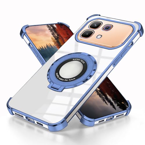 Coque Infinix Note 60 Pro fine pour éviter les chutes avec son anneau de support