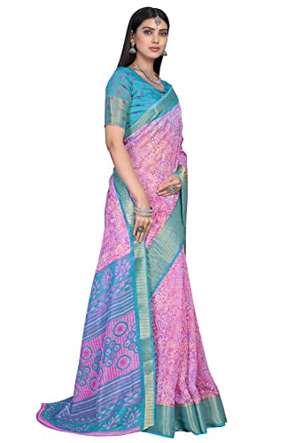 Image of Glory Sarees Women's Cotto Silk Saree With Blouse Piece (Fashion104 Parent)