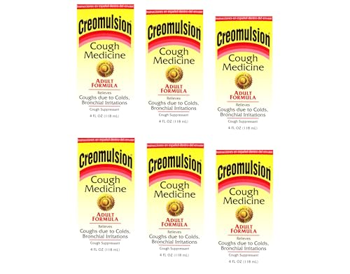 Creomulsion Cough Medicine Adult Formula 4 oz (Pack of 6)