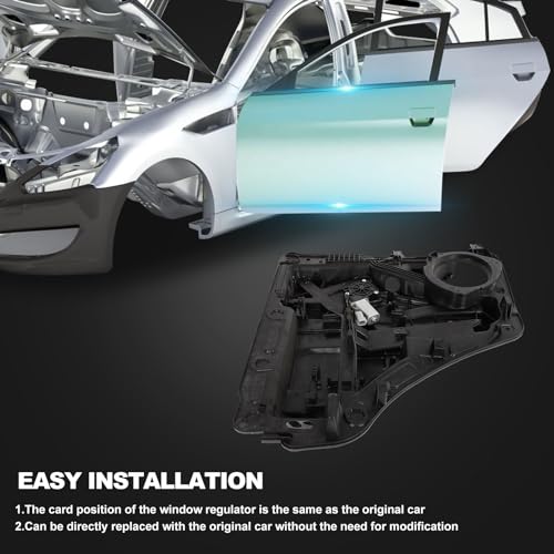 Image of SCITOO Power Window Regulator and Motor Fit for 2008 2009 2010 2011 2012 2013 for Jeep Liberty Rear Left Side 748-573