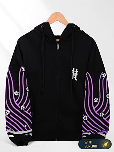 Image of ComicSense.xyz Unisex Tokyo Revengers Anime Oversized Solar Hoodie for Men and Women, Brahman Printed Drop Shoulder Cosplay Anime Hoodies