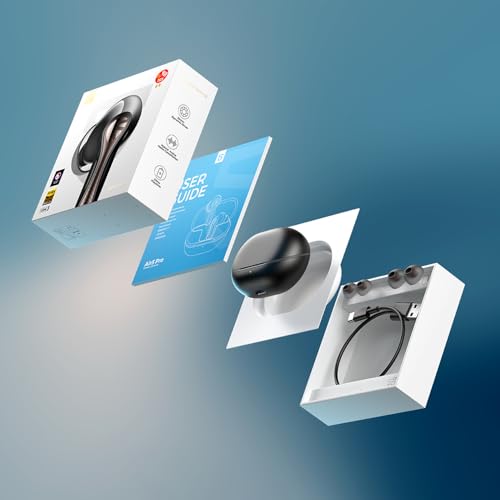 Air5 Pro Cuffie Bluetooth, 55 dB ANC Ibrido, Hi-Res Audio, aptX Lossless, LDAC, LC3, 6 Mic, Batteria 37H, Chiamate cVc 8.0 AI, Multipoint, BT5.4, IPX5, App - Cuffia gaming - Immagine 8