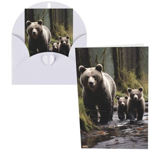 QMNSEHF FƔޏ̎q O[eBOJ[h t Thank YouCard Happy BirthdayJ[h fB[X Y NX}X nEB   m[gJ[h @ O[eBOJ[h 4x6