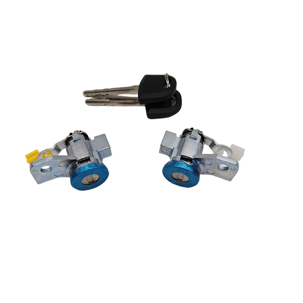 Zhjlut One Color Car Lock Cylinder 8973765610 8973765620 Compatible With Holden For Rodeo For Colorado Car Ignition Switch Left Right Door Lock Cylinder Key