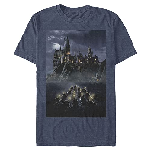 T-Shirt Harry Potter Poster Château Homme : Cadeau Parfait pour les Fans