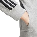 adidas womens Essentials 3-stripes French Terry Full-zip Hoodie - Image 4