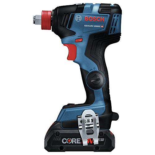 Bosch Gxl18V-224B25 18V 2-Tool Combo Kit With Connected Freak 1/4 In. And 1/2 In. Two-In-One Bit/Socket Impact Driver And Brute Tough 1/2 In. Hammer Drill/Driver #TOP2