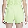 Nike-Sportswear-Womens-Wash-Shorts-Womens-CZ9856-358 Nike Sportswear Women's Wash Shorts CZ9856-358 (Ghost Green/Black), Large