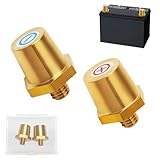 Contenuto della confezione completo per la sostituzione immediata Nel set è incluso un paio di adattatori per poli batteria M8 (rosso + nero), perfetti per sostituire vecchi morsetti. Mantenete i connettori della batteria in perfette condizioni e assicurate una connessione di alimentazione ottimale in qualsiasi momento