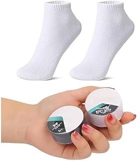 Tinkpin® Pack of 4 Disposable compressed socks Ankle Socks Thin Athletic Running Middle Cut Socks With Heel Tab reusable m... Price In India