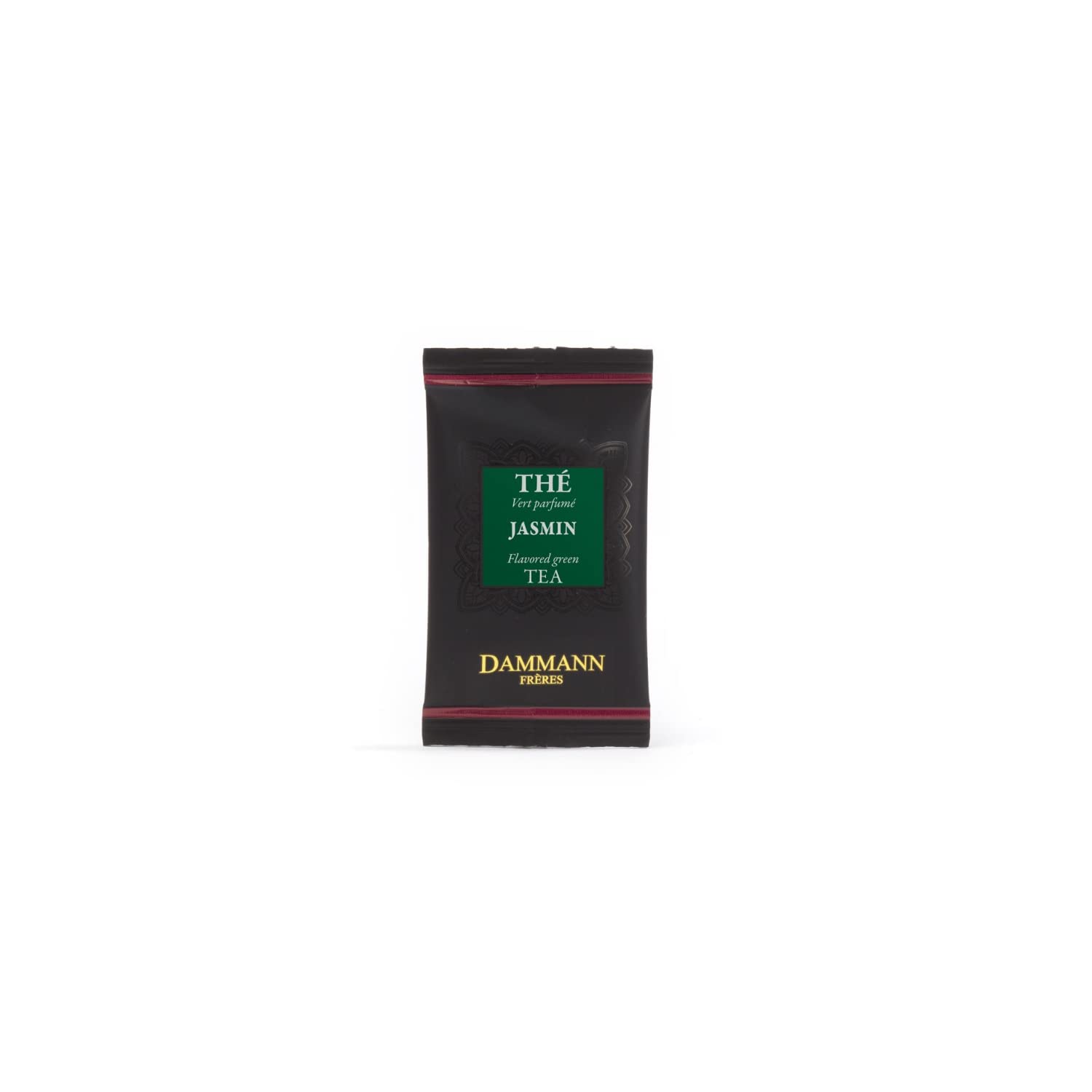 Dammann Frères® | Jaśminowa zielona herbata | Saszetki z zieloną herbatą i jaśminem - 2 x 24 saszetki (96 gr) | Torebki na herbatę | Mieszanka chińskiej zielonej herbaty