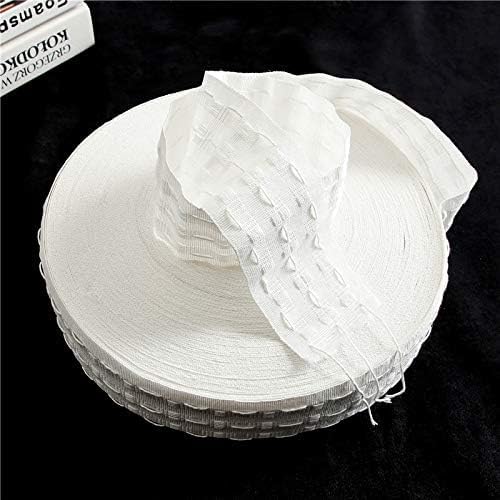 Pencil Pleat Curtain Header Tape, Heavy Duty Pleating Band for Drapes & DIY Sewing - Image 2