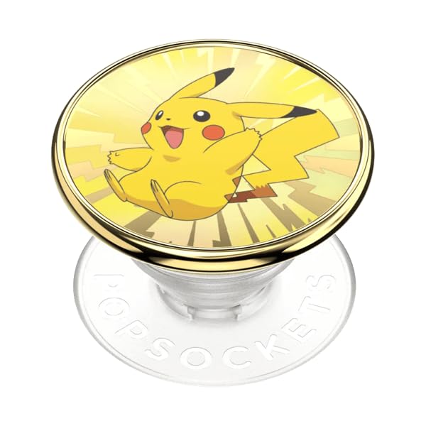 Image of PopSockets Adhesive Phone Grip, Holder- Love Ya Pikachu