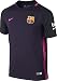 Nike Kid's Barcelona 2016/2017 Home Soccer Jersey (Purple) Youth X-Large