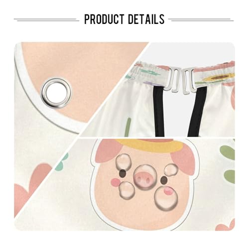 Capa de Corte Kawaii Spring Waterproof para Barbería miniatura 4