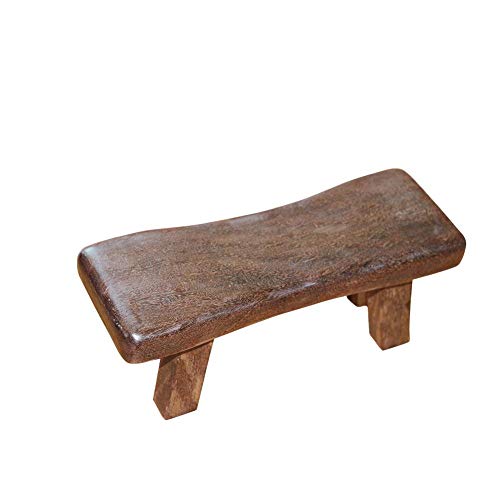 strety Wooden Meditation Benches, Solid Wood Cervical Support Pillow, Fitness Sleeping Pillow, Wooden Fitness Sleeping Pillow for Gym Home Training