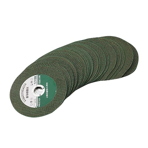 Mola da taglio | Dischi da taglio sottili per smerigliatrice – Set di 50 mole da taglio aggressive in resina per metallo, fibra di vetro, acciaio inossidabile, ferro Pacienjo