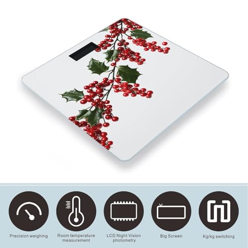 Báscula de baño digital VstaDank con vidrio templado miniatura 3